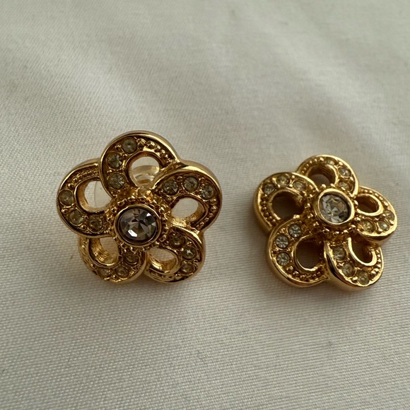 DIOR Christian Dior Earrings Vintage - Picture 1 of 5